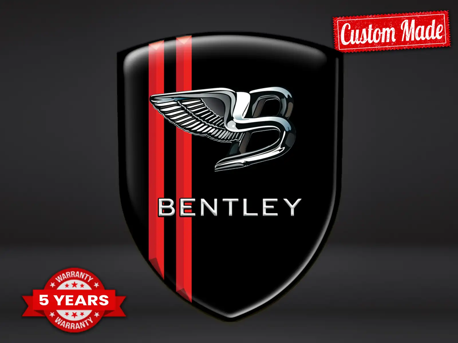 Bentley Décalcos Portière Auto Haut de Gamme Personnalisés